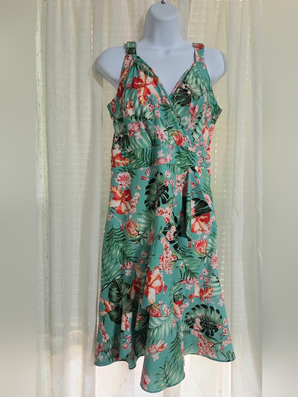 Tropical Floral Sundress